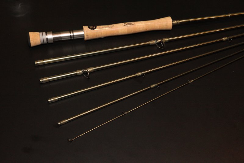 The new six piece Hardy Smuggler fly-rods have an action similar to that of a two or four piece fly-rod.