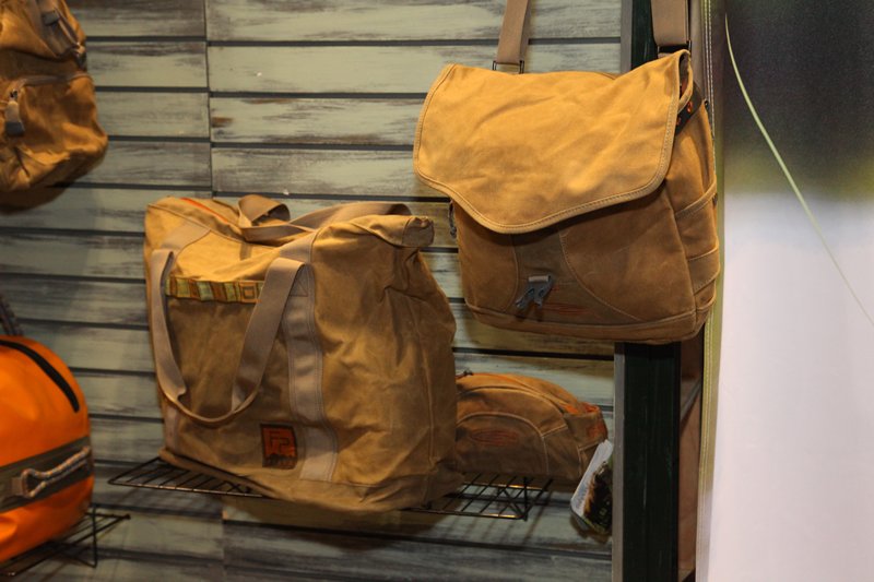 More new bags by Fishpond with a typical leather look.