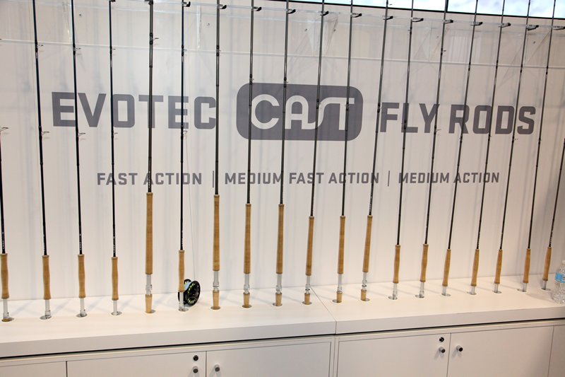 Within the Evotec Cast range of fly-rods you can now choose between rods in the same length and line class with a medium, medium fast or fast action!