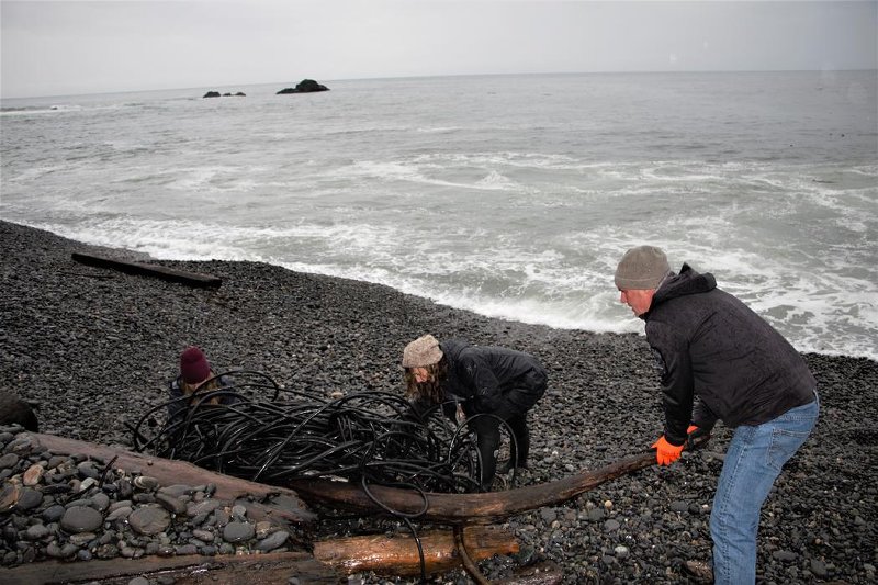 On a typical wet-winter coastal afternoon, I drove out to Sombrio Beach, located approximately 12 miles south of Port Renfrew, a community on the west coast of Vancouver Island, to see firsthand the impact garbage is having on the ocean and beaches.