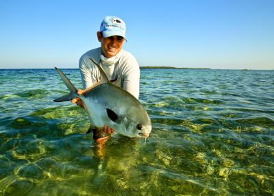 Tarpon Caye Lodge, Belize in March with GFWW Host.