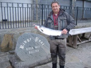 The Moy system produced over 200 salmon for the week bringing the yearly total, so far, to 571. It was the best week of the year so far and good catches were reported throughout the system with the Moy Fishery beats and the middle reaches fishing best.