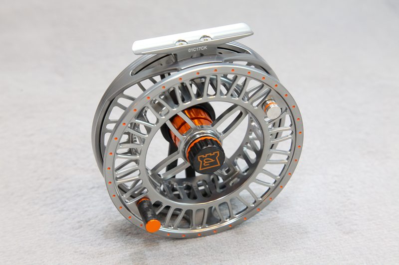 The new Hardy MTX fly-reel is to be found on the Pure Fishing stand, just like other new fly-fishing products of this firm and Greys.