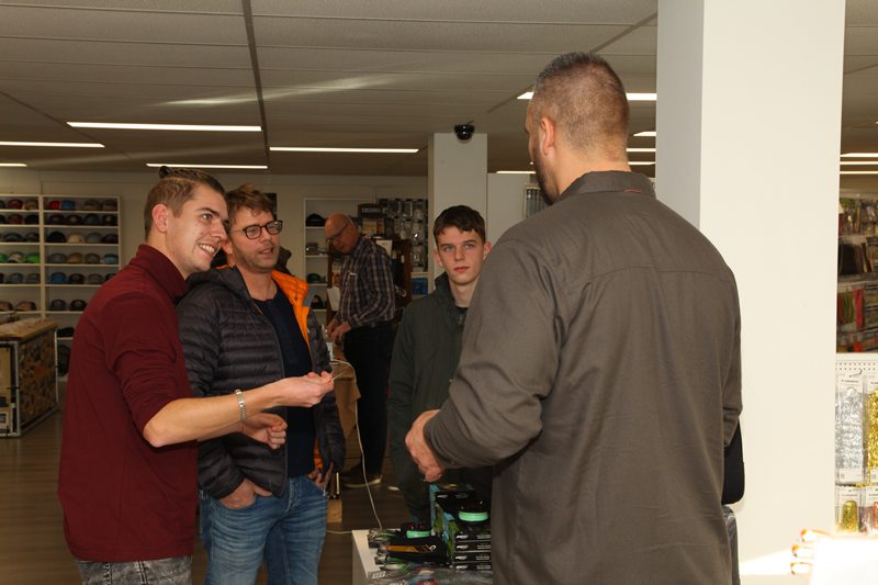 The Open Days were of interest to newcomers in fly-fishing as well.