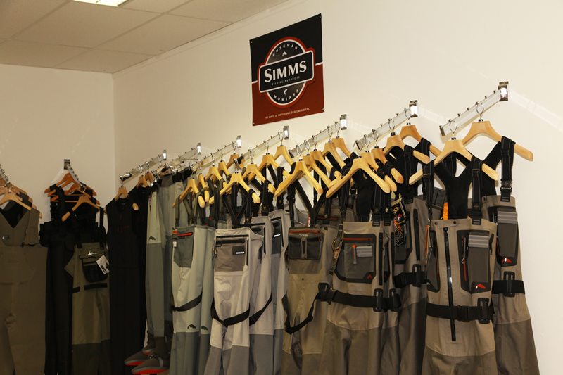 A broad choice in waders of different top-brands.