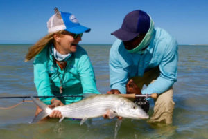 Its recapture, over three years later, occurred only 34 miles from the initial tagging location—not uncommon, since bonefish typically remain in or near their home ranges except for when they leave the flats to spawn in deeper water.
