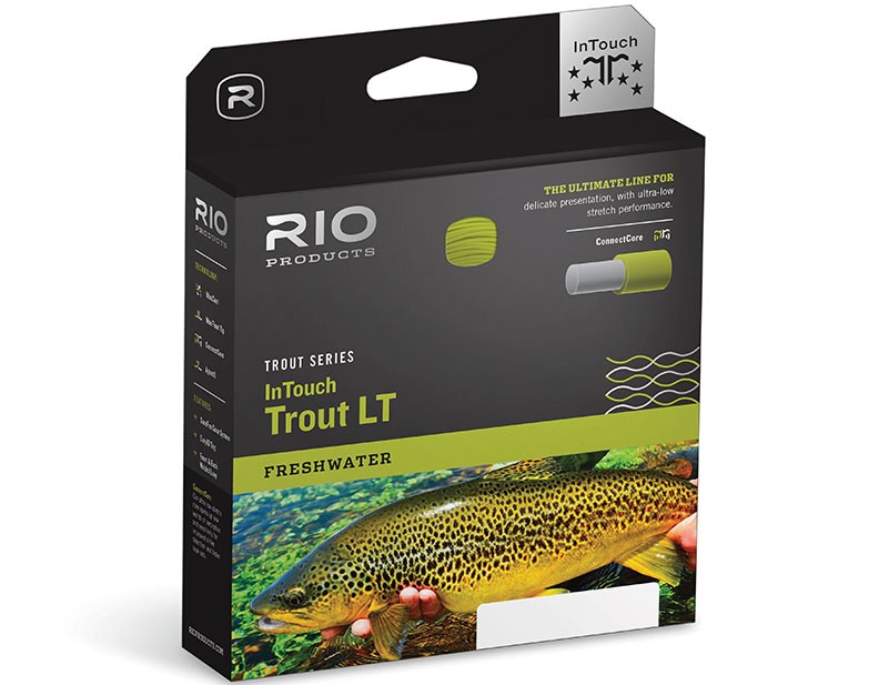The InTouch Trout LT (Light Touch) - with a long front taper, and supple coating. Certainly our best dry fly, soft hackle and presentation fly line.