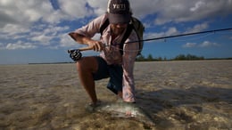 Professional angler and world-traveler Oliver White was helping to clean up after a hurricane in the Bahamas when he was bitten in the hand and medical help was nowhere to be found.