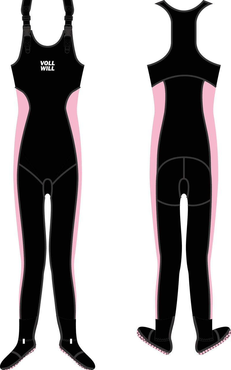 Lady Neoprene Waders are cut with ladies in mind for a better fit and in designer colors to enhance the fishing experience.