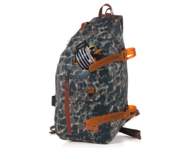 A spacious interior for everything you want to keep dry, tool attachments points, and a quick access exterior pocket with a water-resistant zipper make this the most bombproof sling on the market.