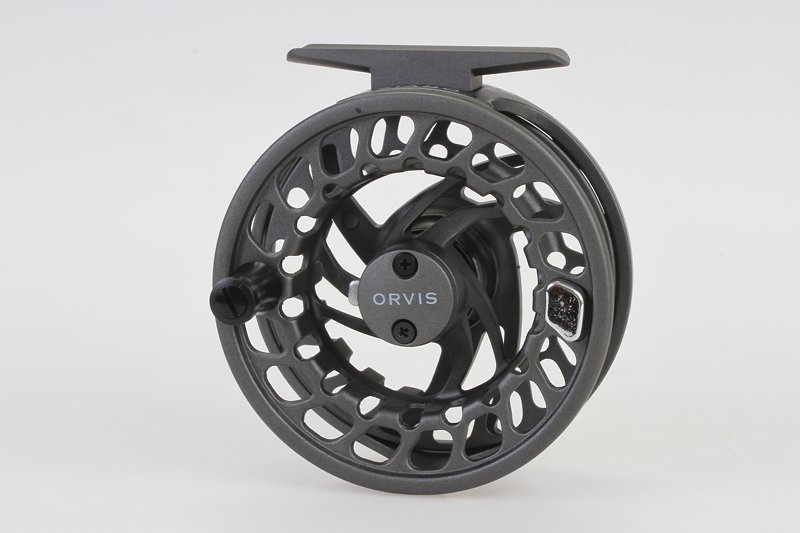 The Orvis Clearwater II fly-reel weights only 153 grams, as it is meant for the line-classes #4 - 6, it has more than enough room for a WF3F fly-line and at least 150 metres of backing.