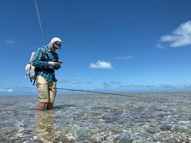 Indo Pacific Permit is also prevalent in the area and they show themselves on the flats regularly, providing a true challenge for anyone trying to tease them into a bite.
