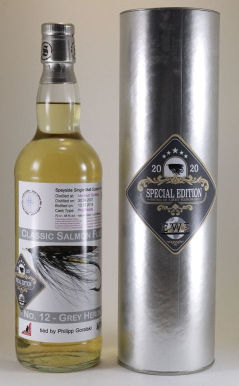 As a result of continuing inquiries from connoiseurs, collectors, and friends of the EWF, we have decided to turn the Limited Edition of the EWF Whisky into a “Special Edition of the EWF Whisky for the 15th Experience the World of Flyfishing which never took place”.
