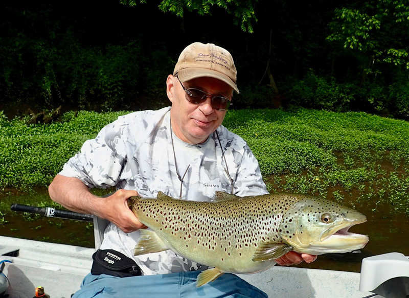 As a birthday present on September 28, 2015, when Bill Cash’s wife gifted him with an Amazon card for the book 50 Best Tailwaters to Fly Fish, he had no idea what was ahead.