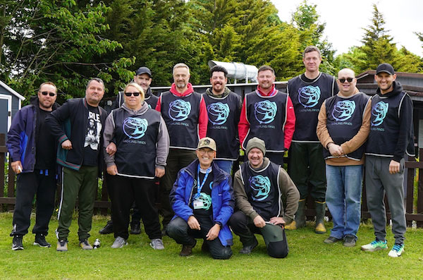 Some of the Tackling Minds team in the UK.