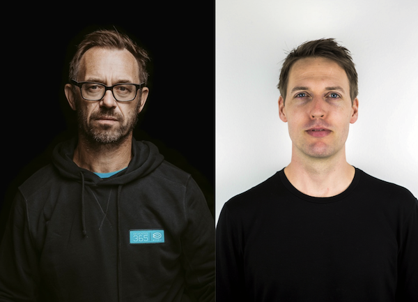 (L to R): Mathias Lilleheim, product development manager, and Tore Vinje Brustad, board director.