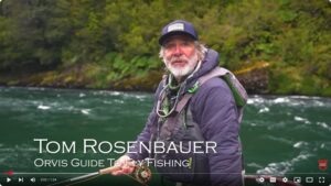 Tom Rosenbauer discusses why he LOVES to fish a streamer downstream - effective technique to catch you more fish!