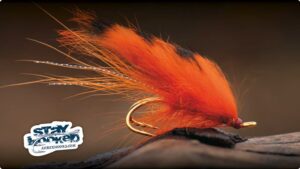 Mads says about the fly: "The GP Zonker has been in my fly box for several years chasing salmon and seatrout. It works great in high and coloured water whether it’s in Norway during the summer fishing for salmon or in Denmark fishing for the earliest chrome seatrout in January."