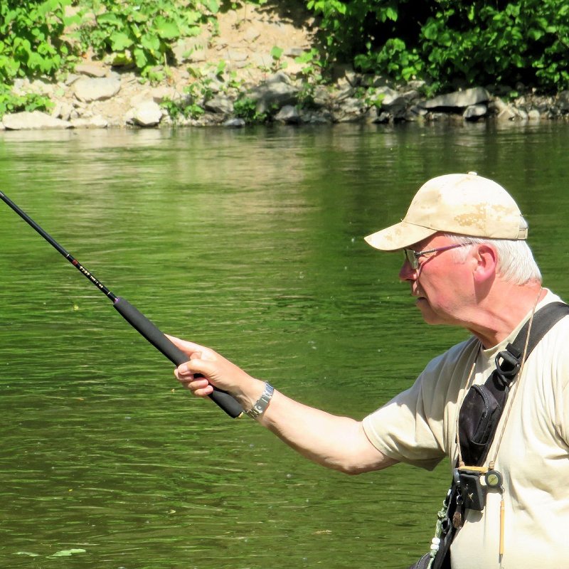 At the request of EWF visitors, the show has invited the German-speaking Tenkara guru.