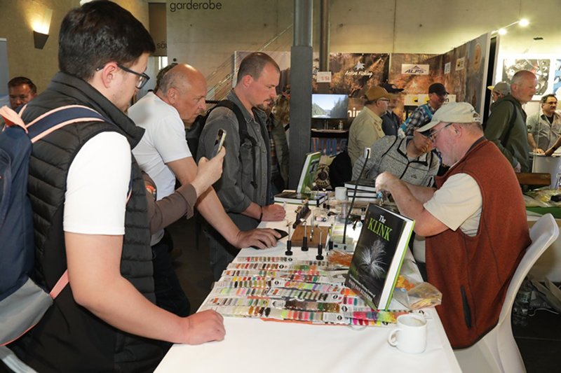 Hans van Klinken will be present again to dicuss fly tying and his recently published book.