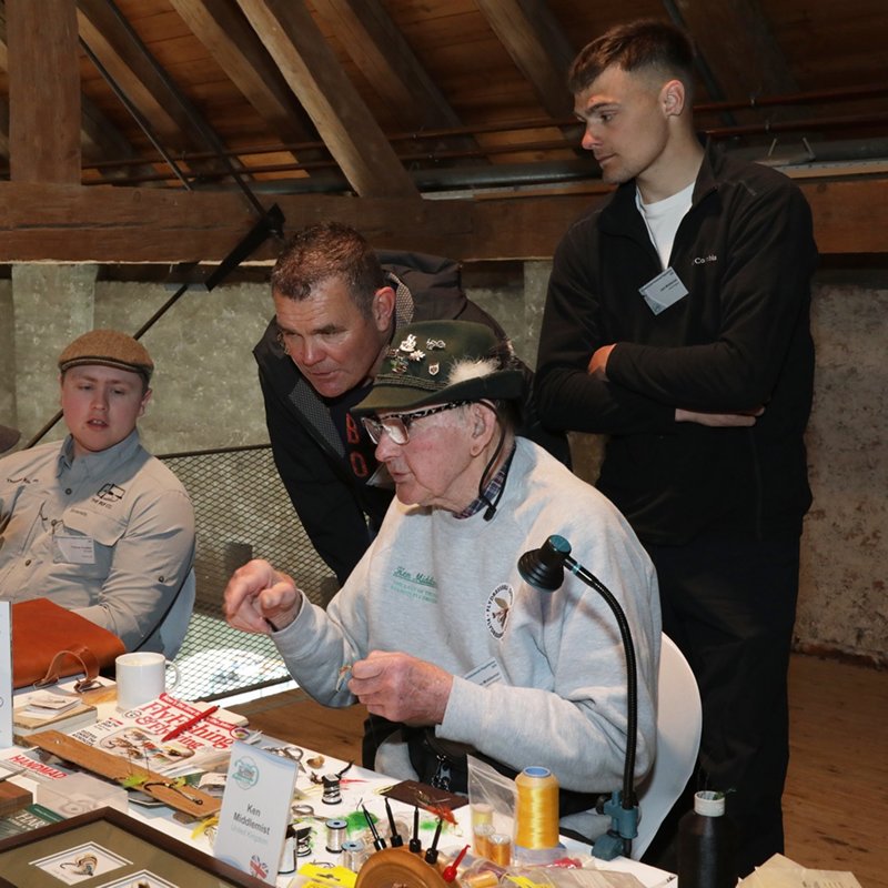 Fly fishing legend and very special friend Ken Middlemist from the UK is returning to the EWF.