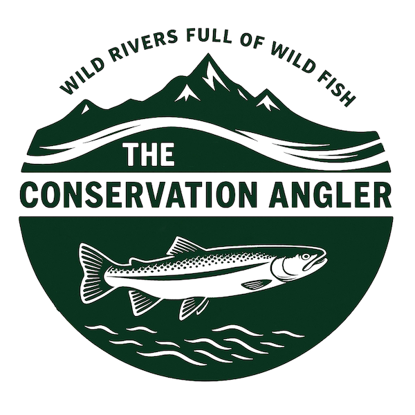 The Conservation Angler logo.