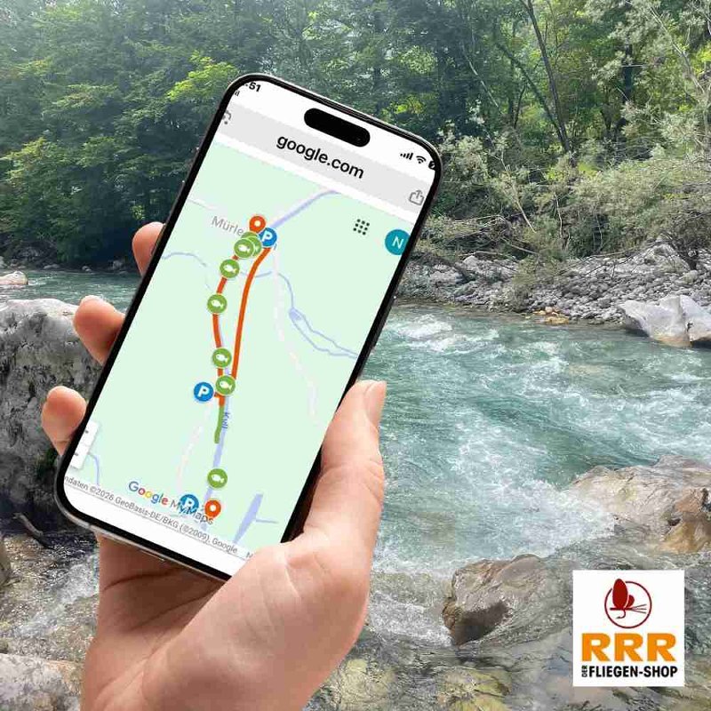 RRR PocketGuides - Smart Digital Fly Fishing Guide Germany.