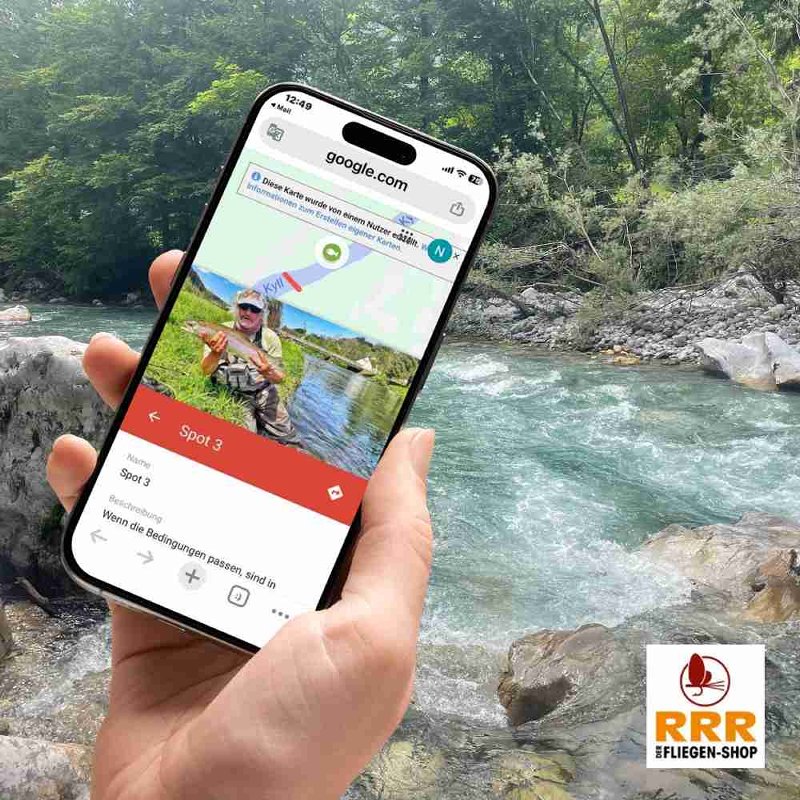 "RRR Fly Fishing Pocket Guide - Kyll" Part 1 (Stadtkyll-Densborn) Eifel - your smart, compact companion on the water.