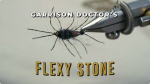 Umpqua Signature Tyer Garrison Doctor created this super detailed, super heavy stonefly nymph.